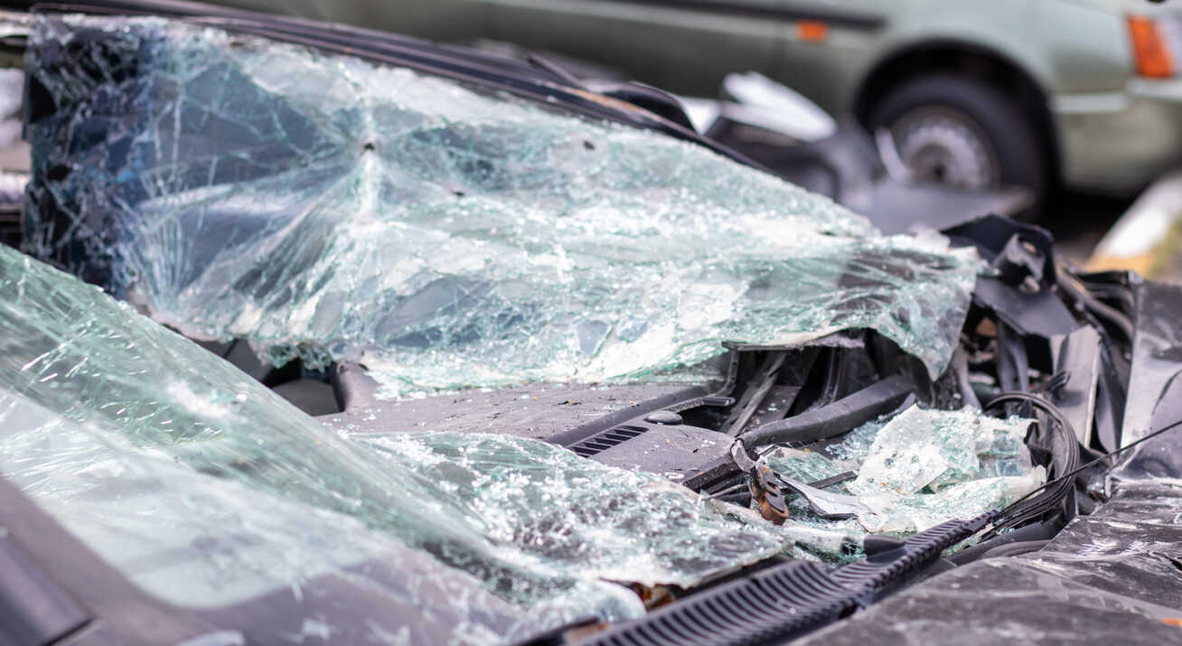 car accident mirror