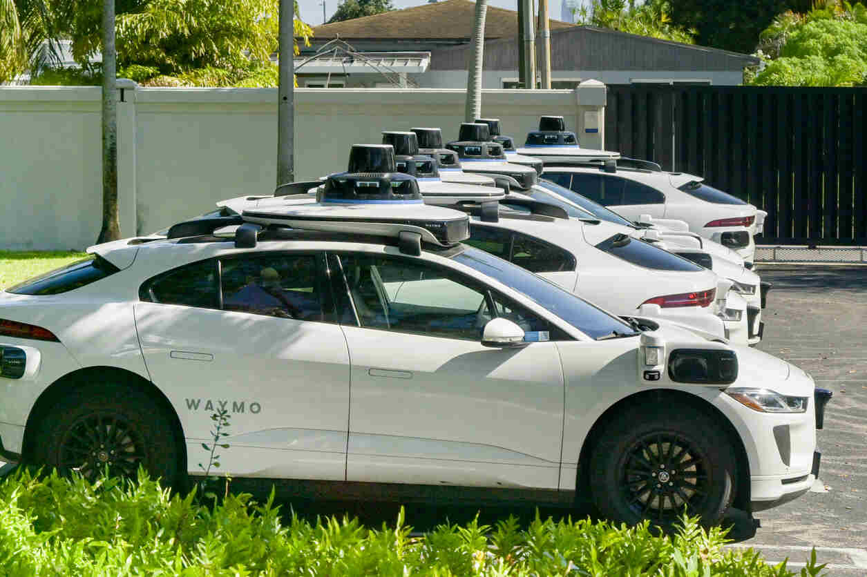 Waymo self driving autonomous cars