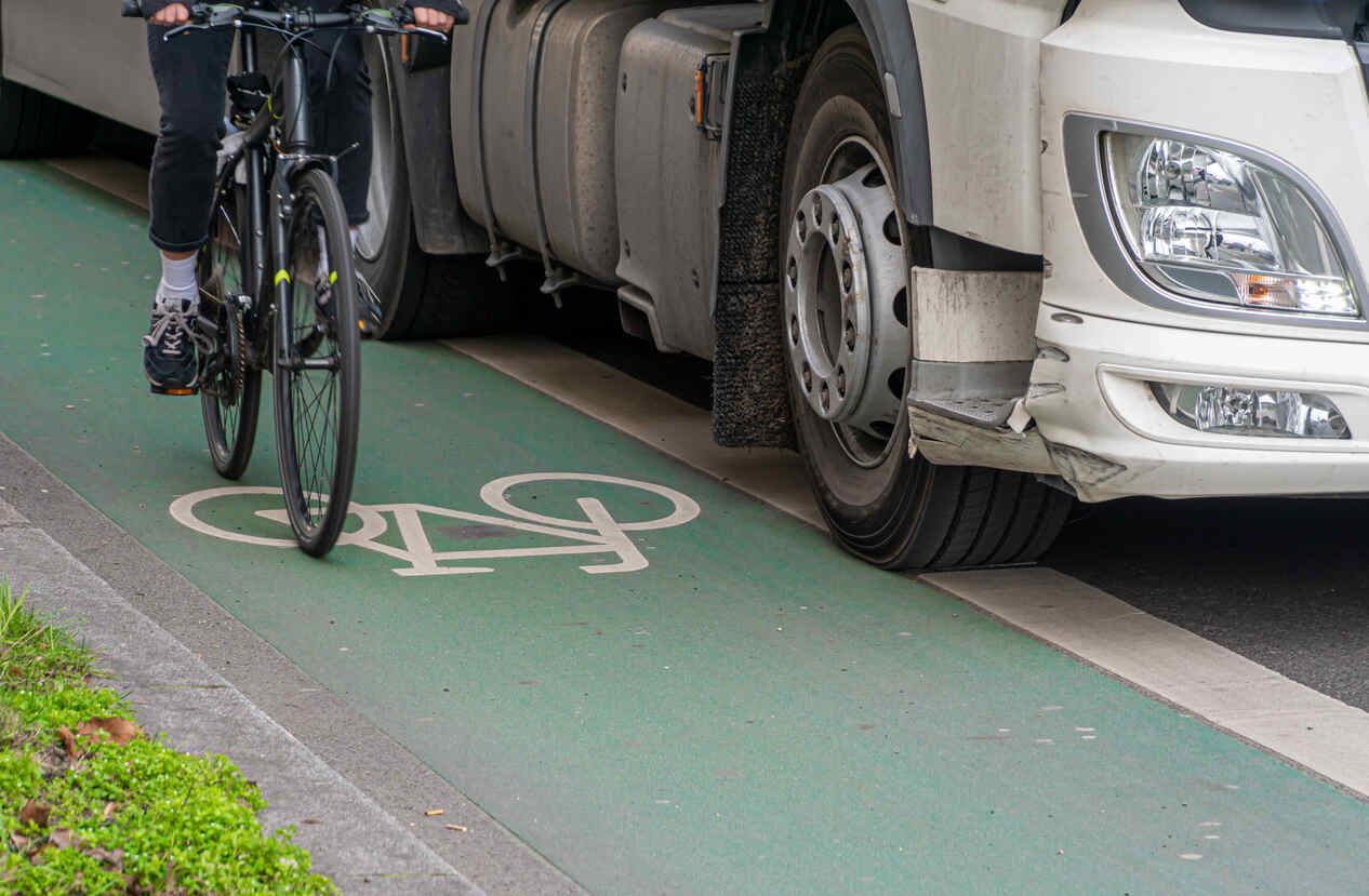 Truck Collisions Involving Cyclists or Pedestrians